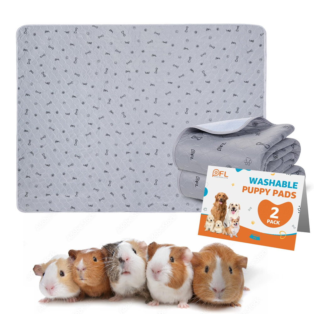 PICK FOR LIFE washable pee pad 36x72 delivers quick absorption for clean floors.