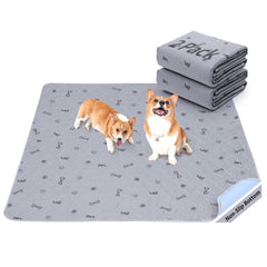 PICK FOR LIFE washable puppy pads 41x41 pack keeps floors dry during potty training.