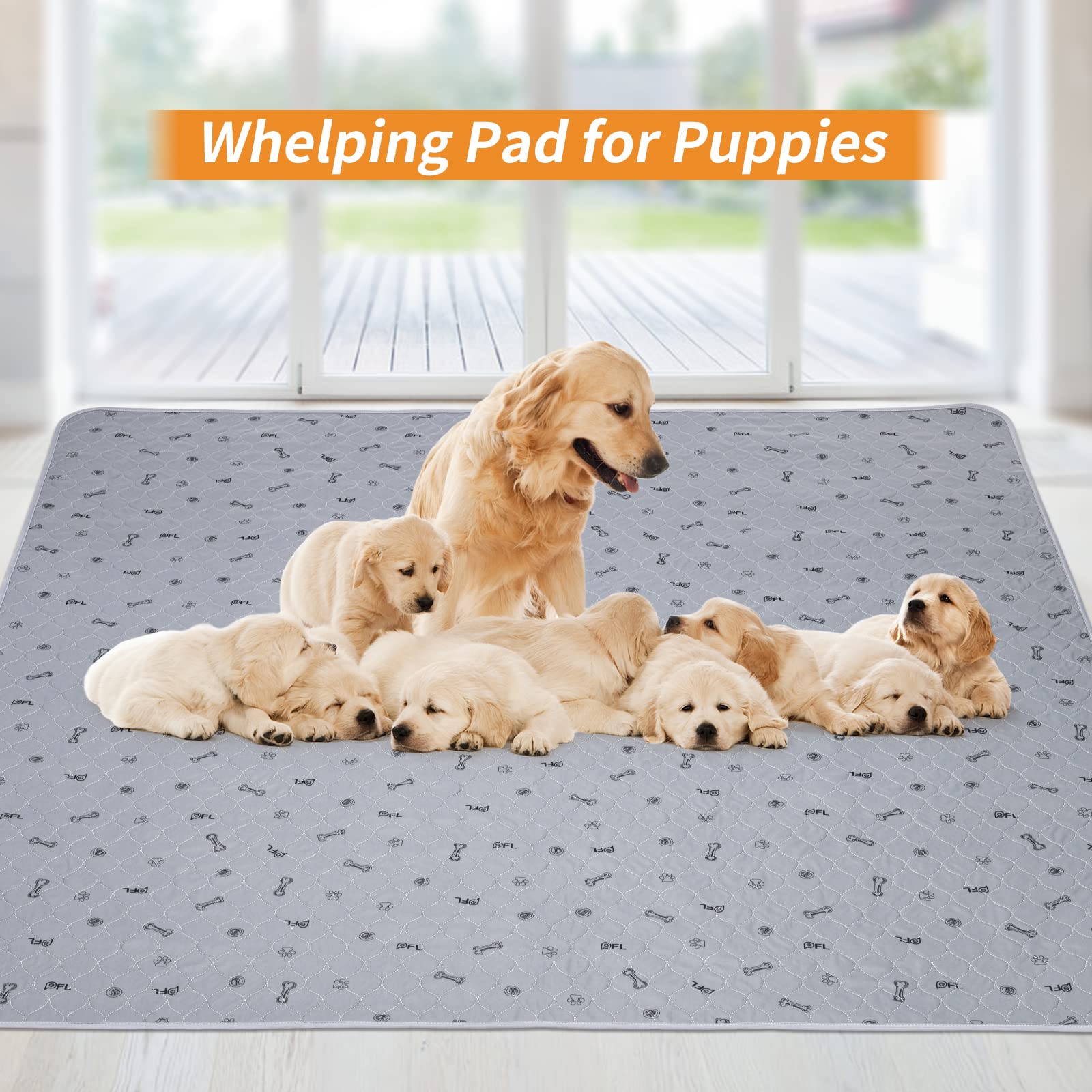 Pick For Life waterproof-floor-mat pad keeps surfaces dry.