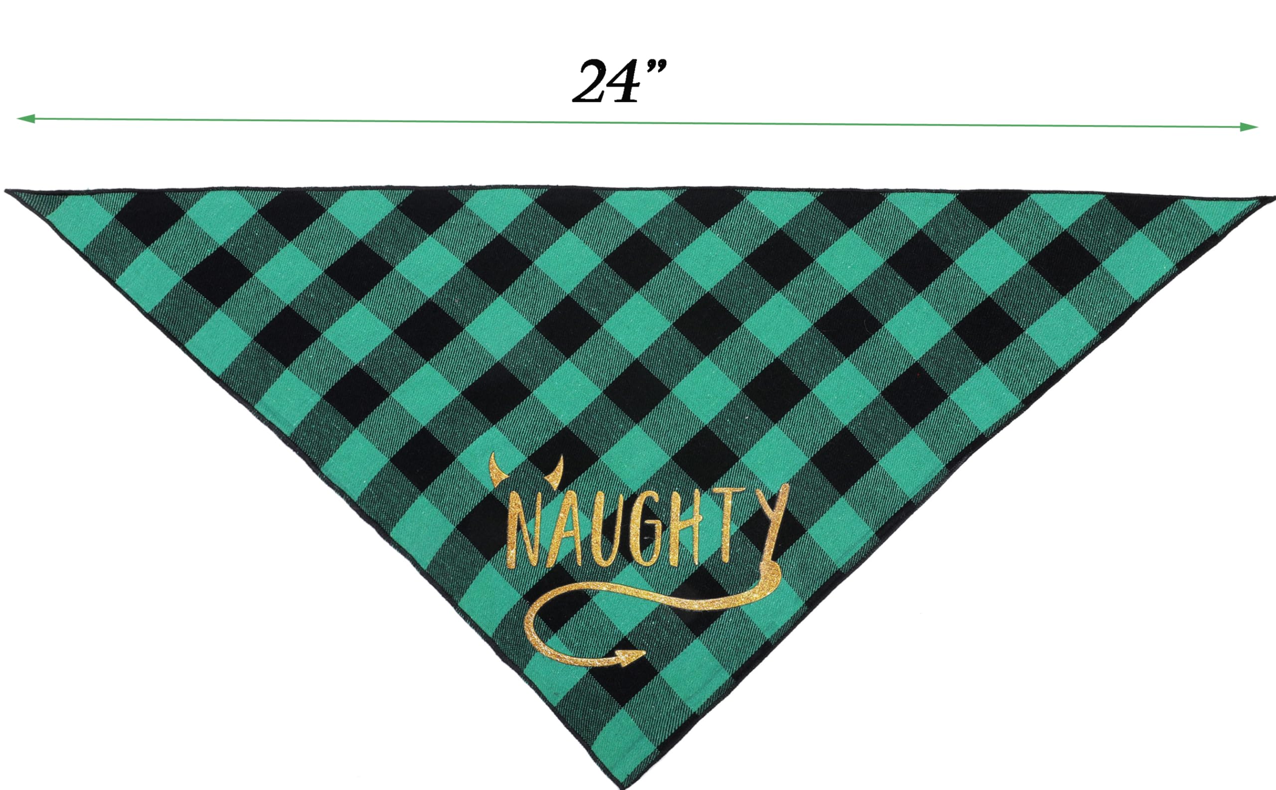 PICKUPIK Christmas dog bandana 24in size fits most breeds