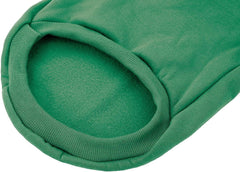 PICKUPIK Green Dog Hoodie elastic waist detail for adjustable all-day wear.