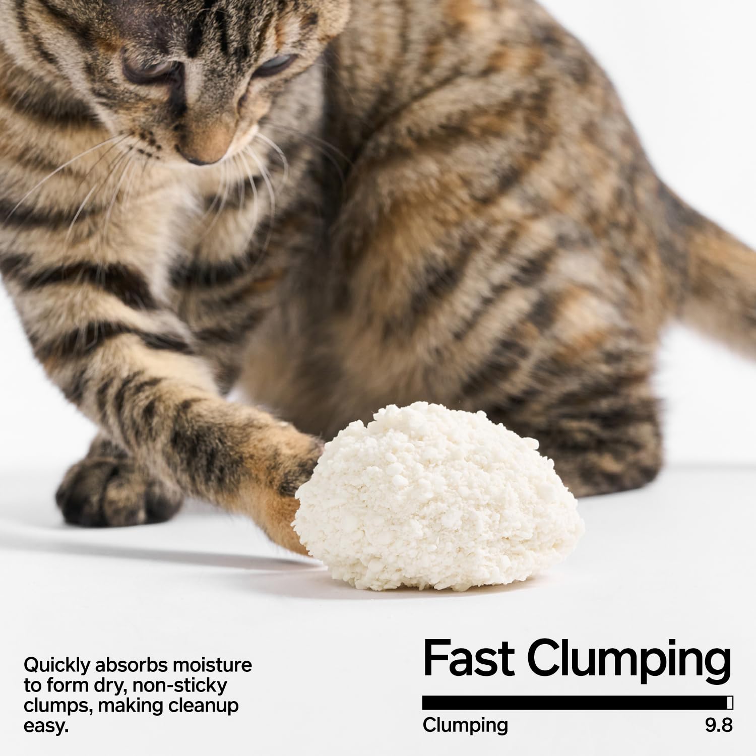 Pidan Cassava Cat Litter soft texture ideal for cat paws