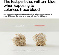 Pidan tofu cat litter clumping-action demonstrates fast, tight clumps for easier scoop