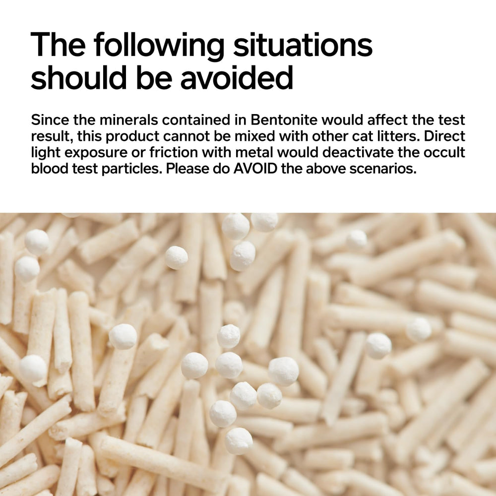 PIDAN Tofu Cat Litter minimizes scattering for neater floors.