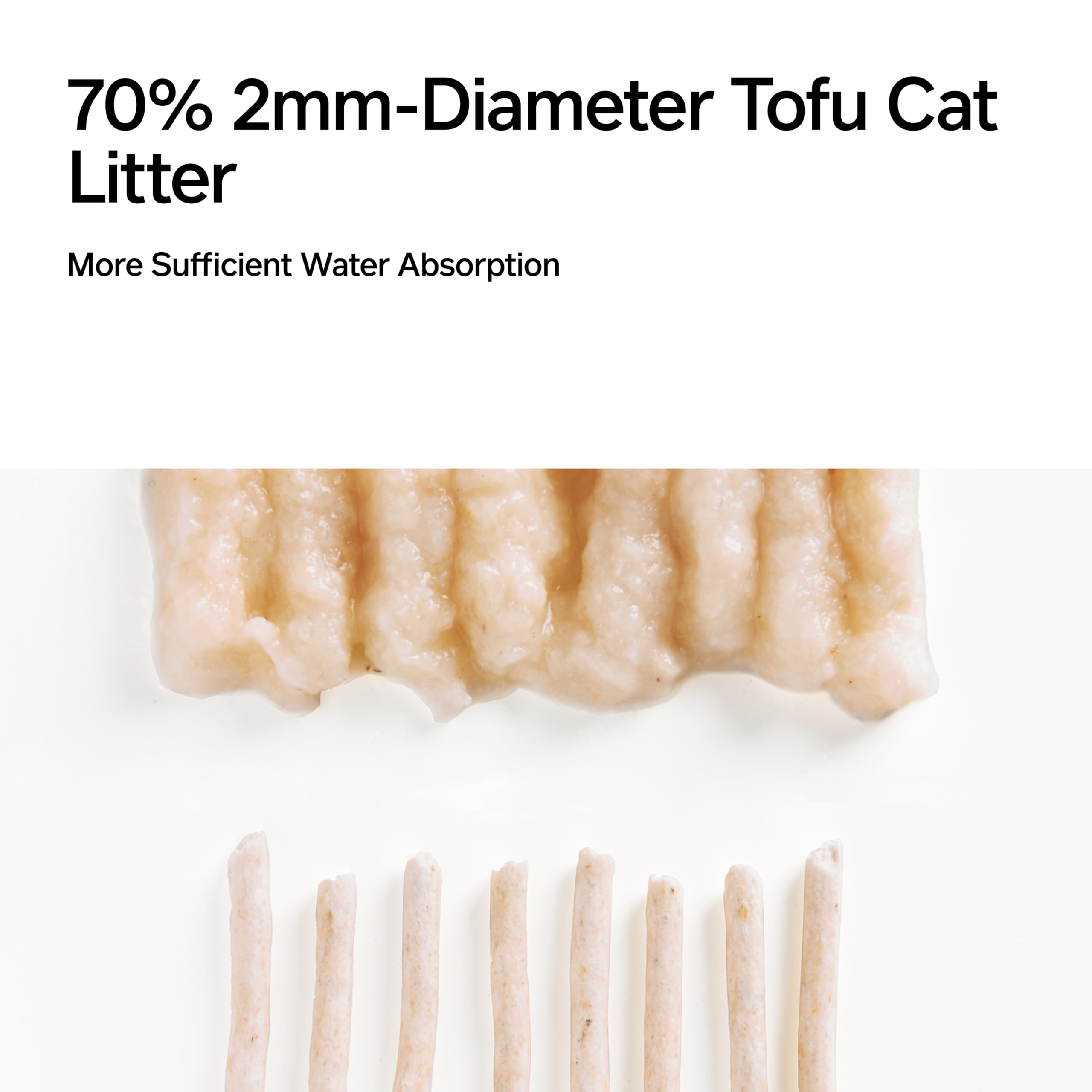 Pidan Tofu Cat Litter odor-control example shows strong containment for a fresher room.