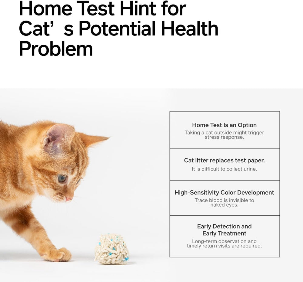 Pidan tofu cat litter water-soluble graphic highlights easy flushing in small amounts