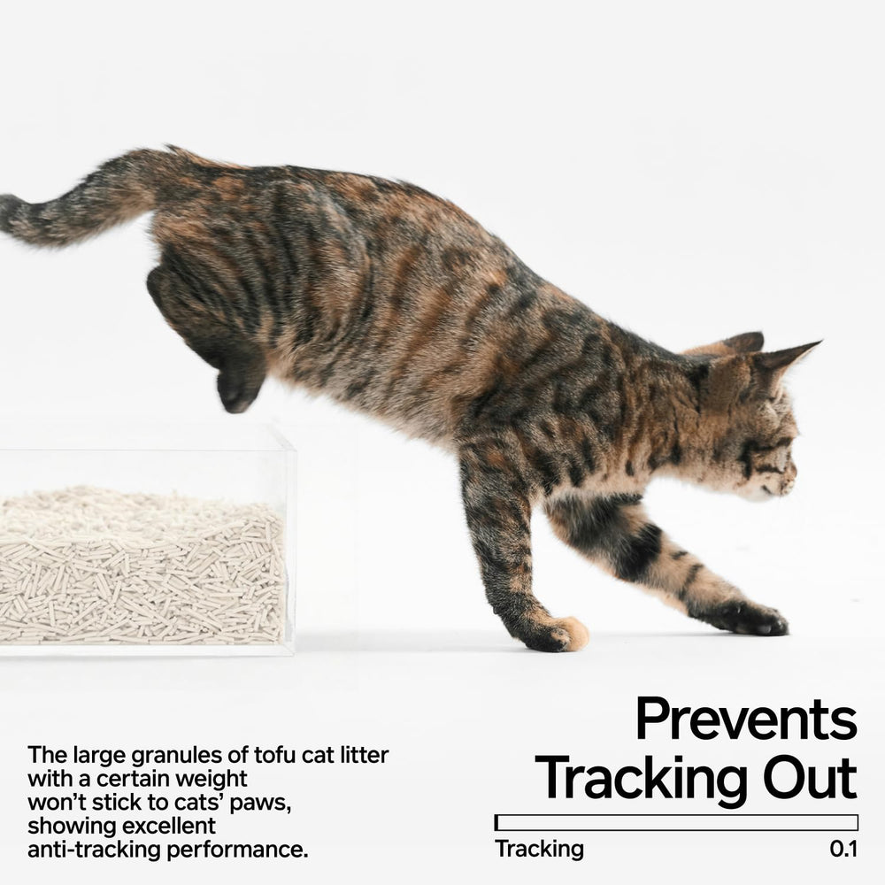 Pidan Tofu Cat Litter water-soluble includes flushable disposal option