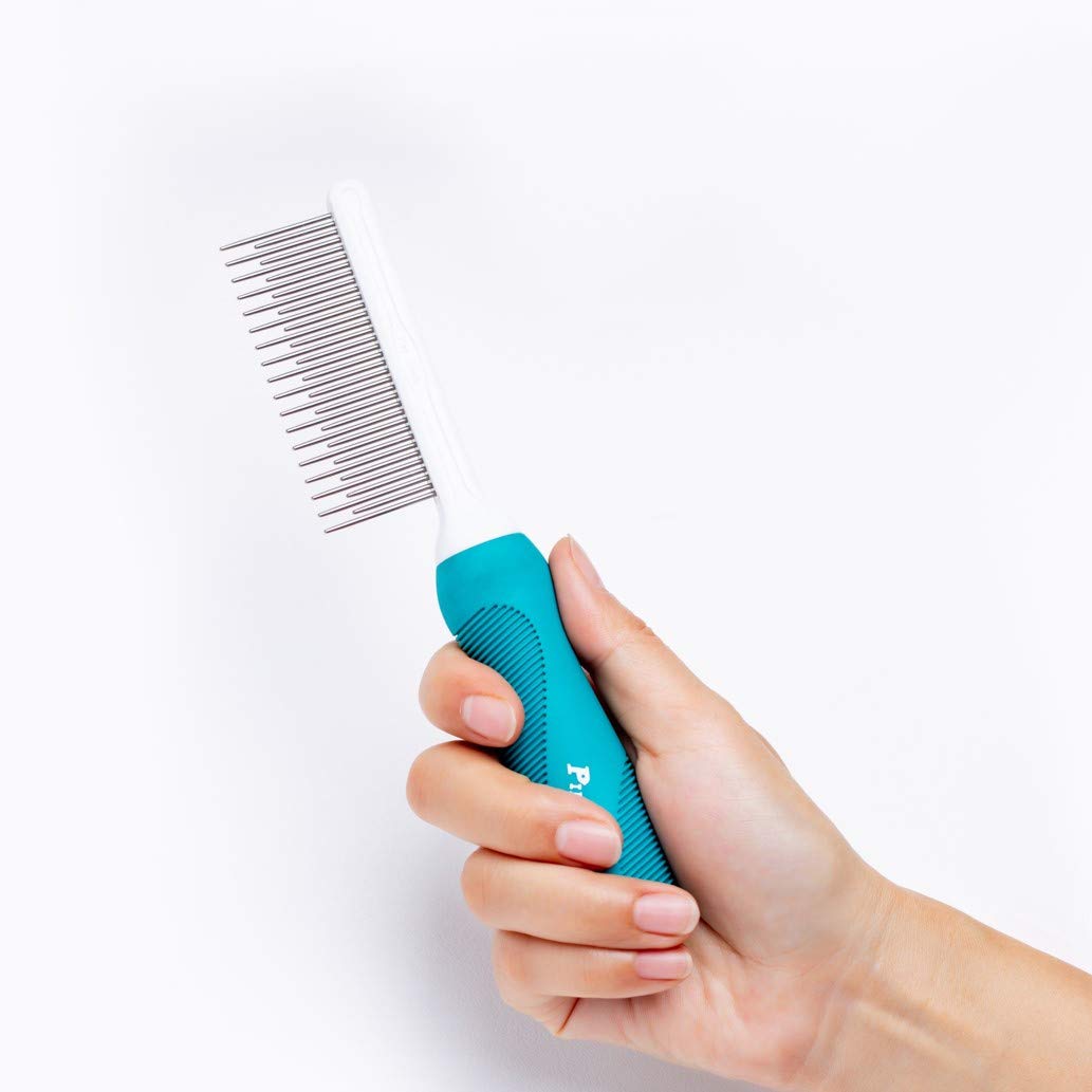 Piepea pet comb packaging ready for use.