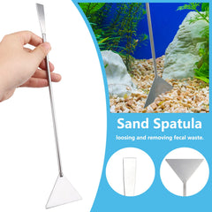 PietyPet algae scraper glass aquarium 12.6in keeps viewing clear.