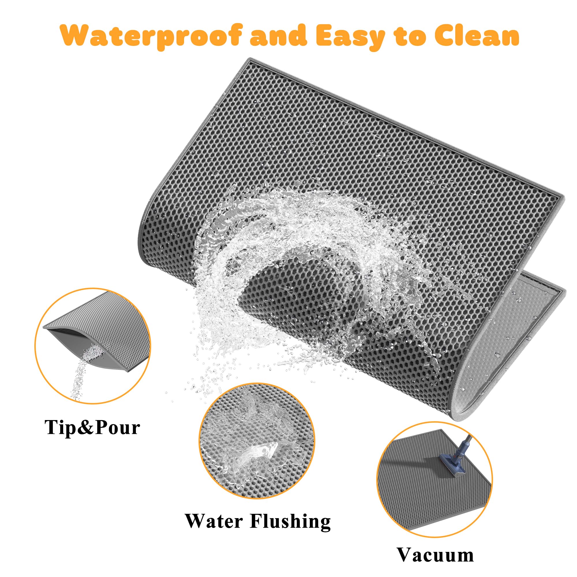 Pieviev premium-quality materials resist scratching for durable use.