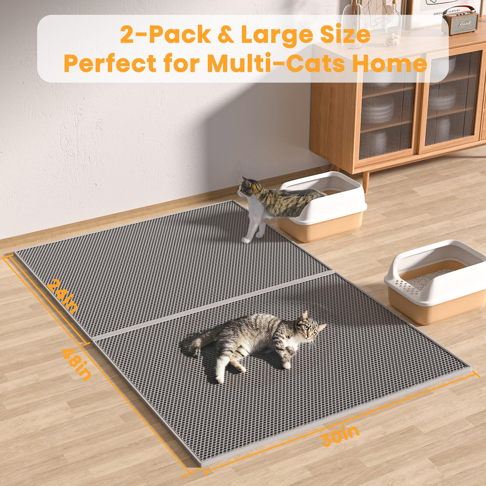 Pieviev soft-on-paws surface feels gentle for cat comfort.