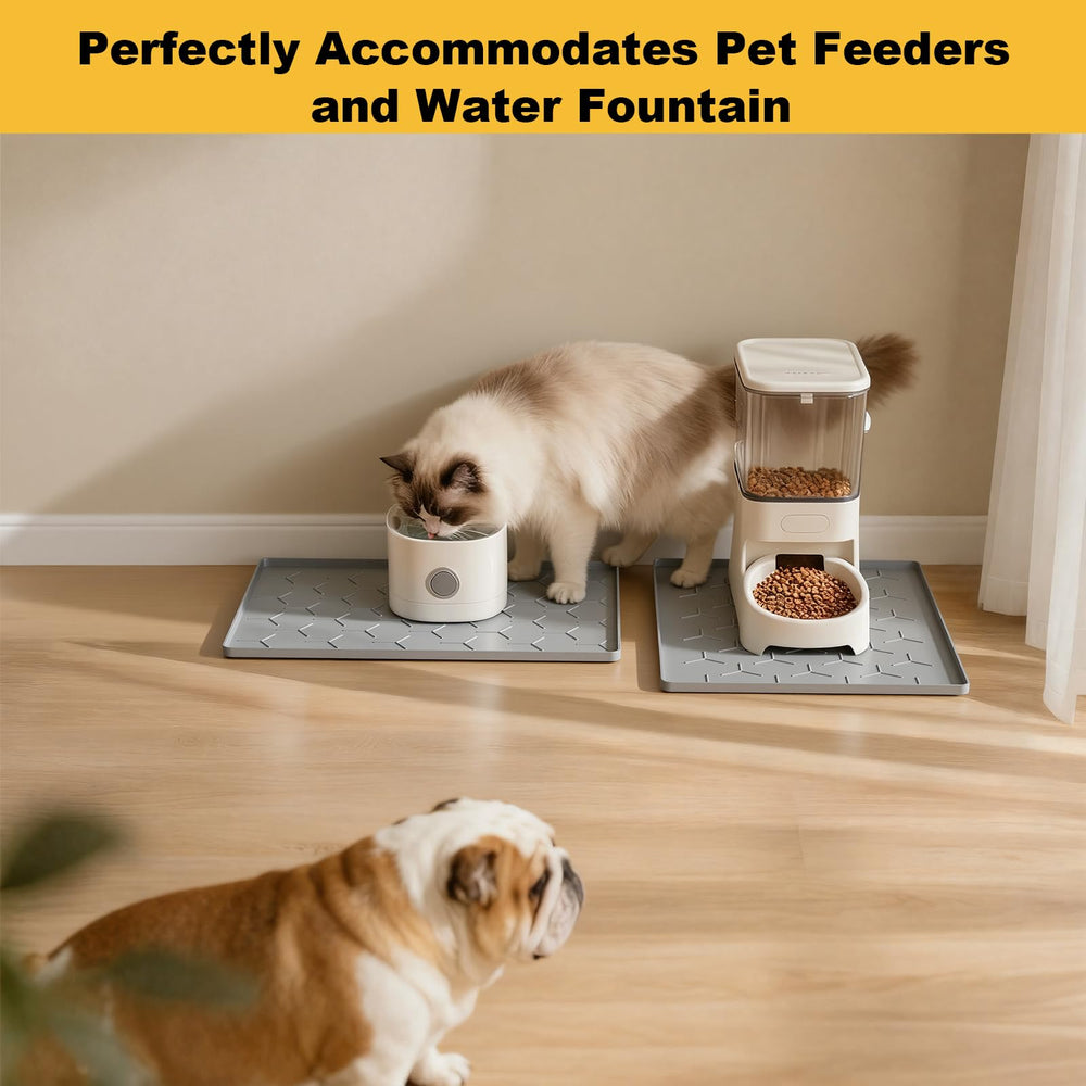 Pieviev easy-roll storage of mat for compact kitchen setup