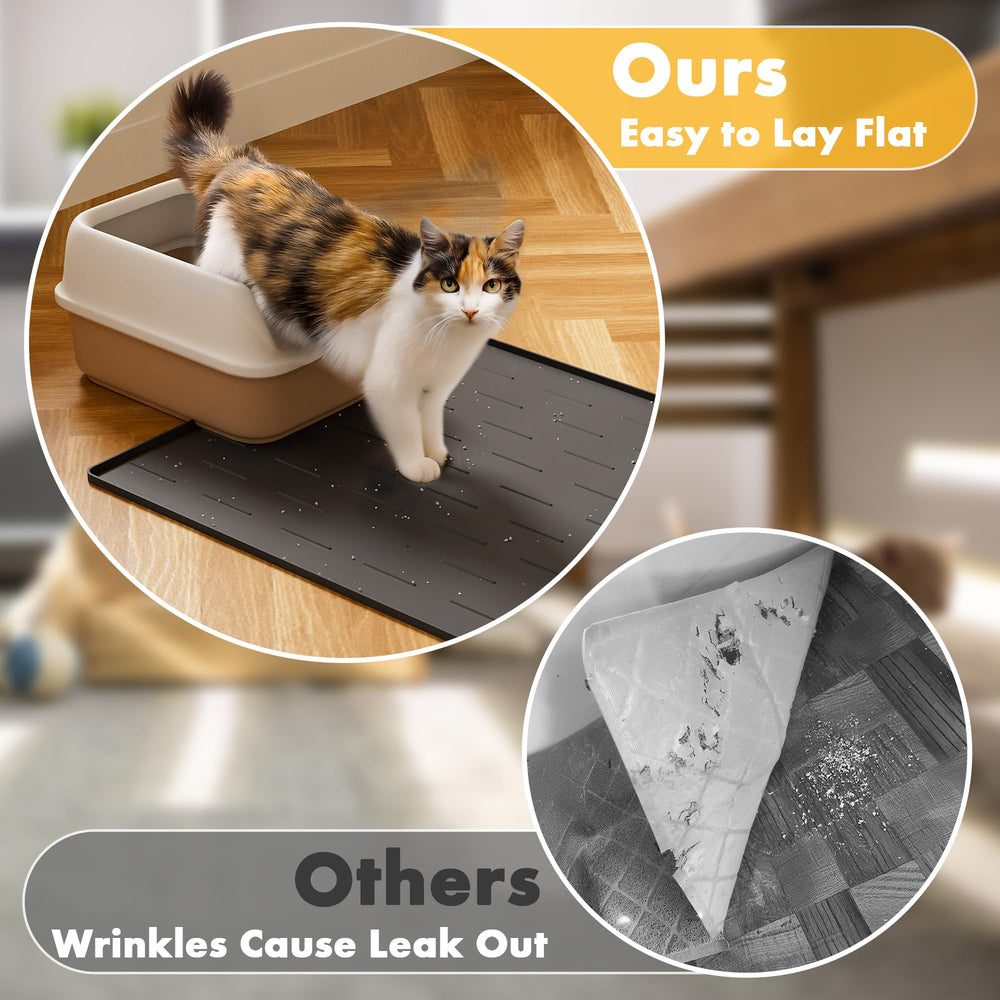 Pieviev waterproof non-slip back demonstrates secure placement and urine protection