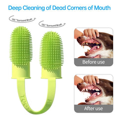 Pijaborg compact design fits small pets for easy brushing