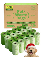 Pikoto 16-micron dog bag rolls provide leak-proof cleanup.