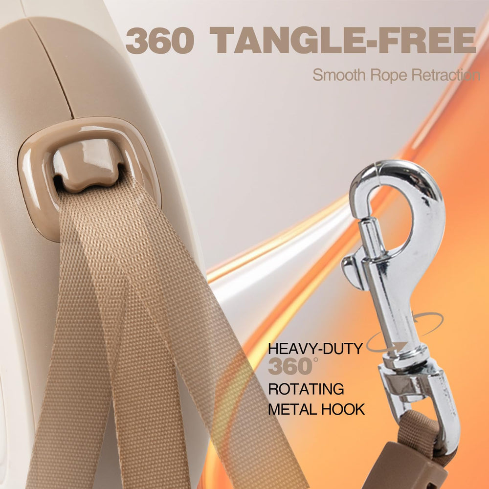 Pina upgraded leash tangle-free design prevents knots during active outdoor adventures.