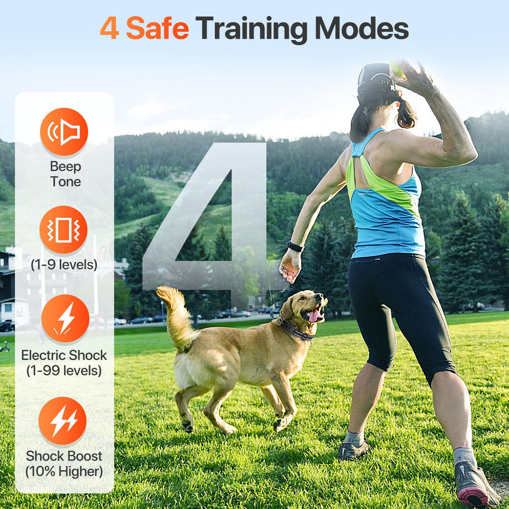PINCOFIO dog training collar beep mode supports gentle cues for responsive dogs.
