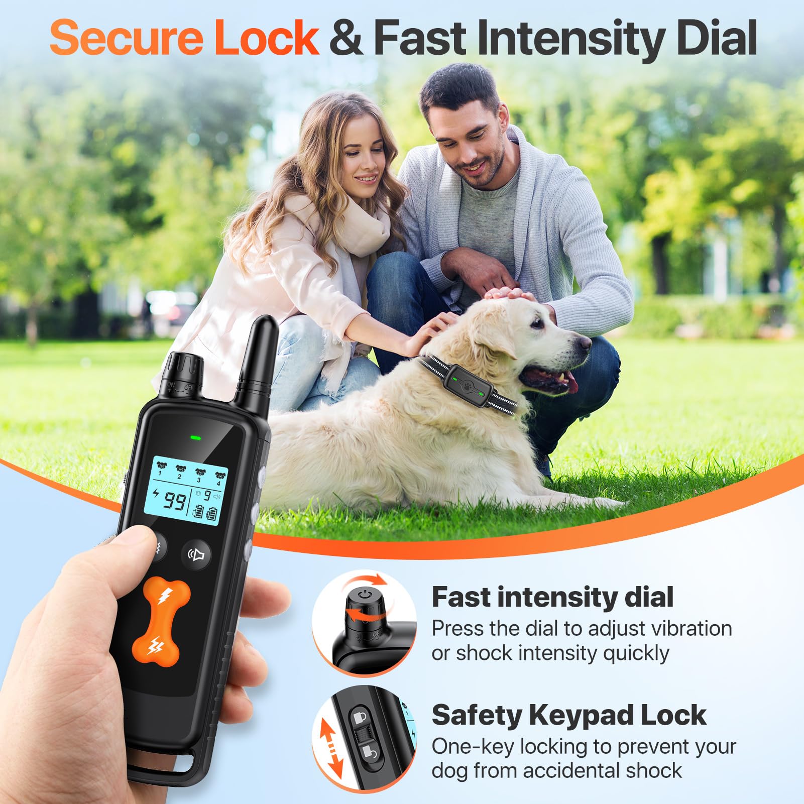 PINCOFIO secure remote keyboard lock prevents accidental presses during outdoor use.