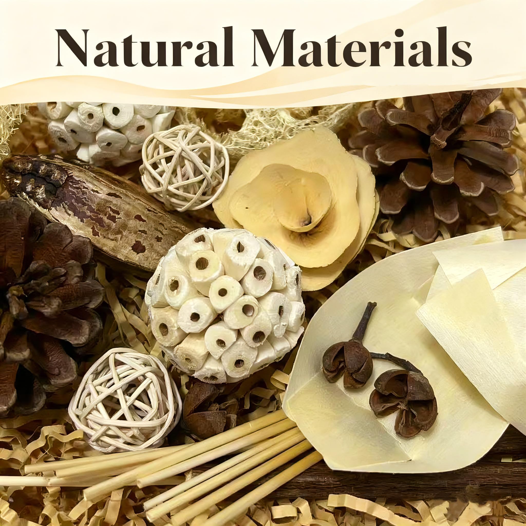 PINEPOP natural materials collection showcases diverse textures for birds.