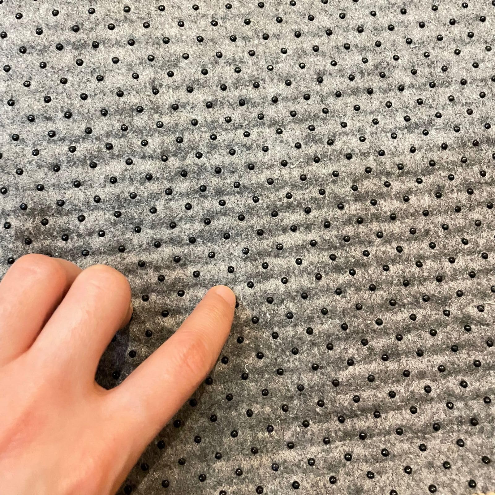 pingping-go cat scratch mat border jute beige closeup of border and material