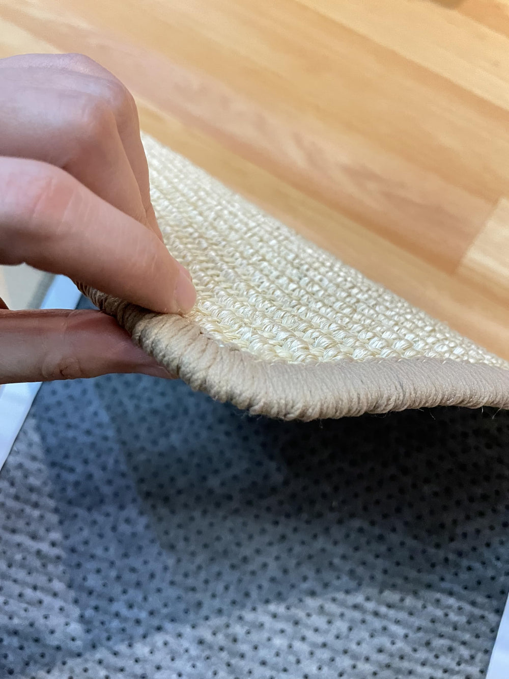 pingping-go living room setup demonstrates practical use protecting carpets.