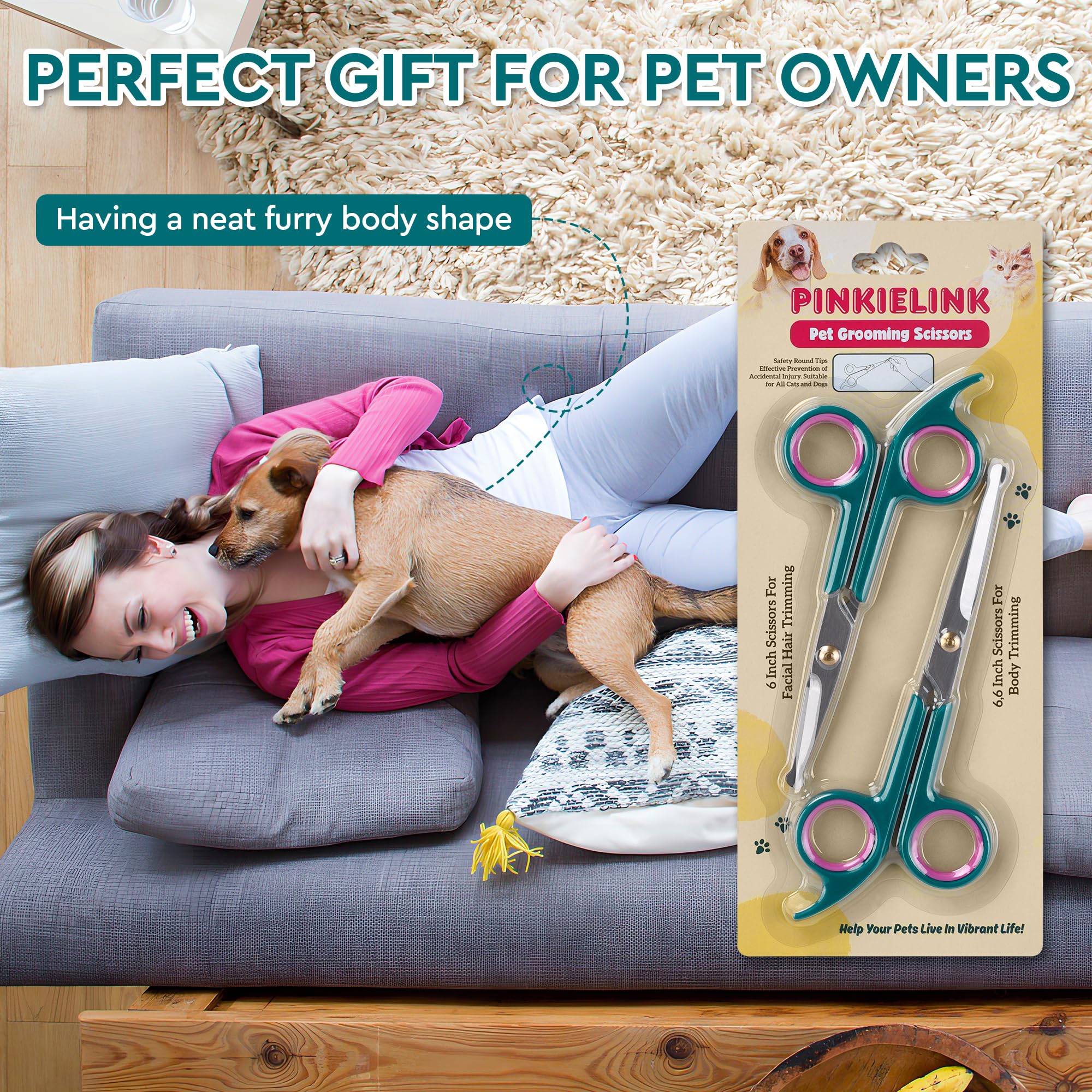 PINKIELINK gift-ready packaging with lifetime service offers a thoughtful pet-care gift option.