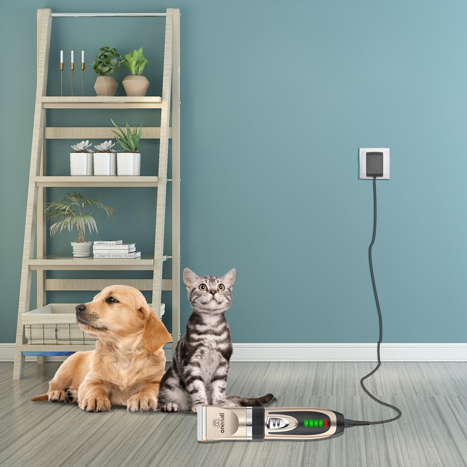 Pinkind packaging-ready charger for easy storage or gifting.