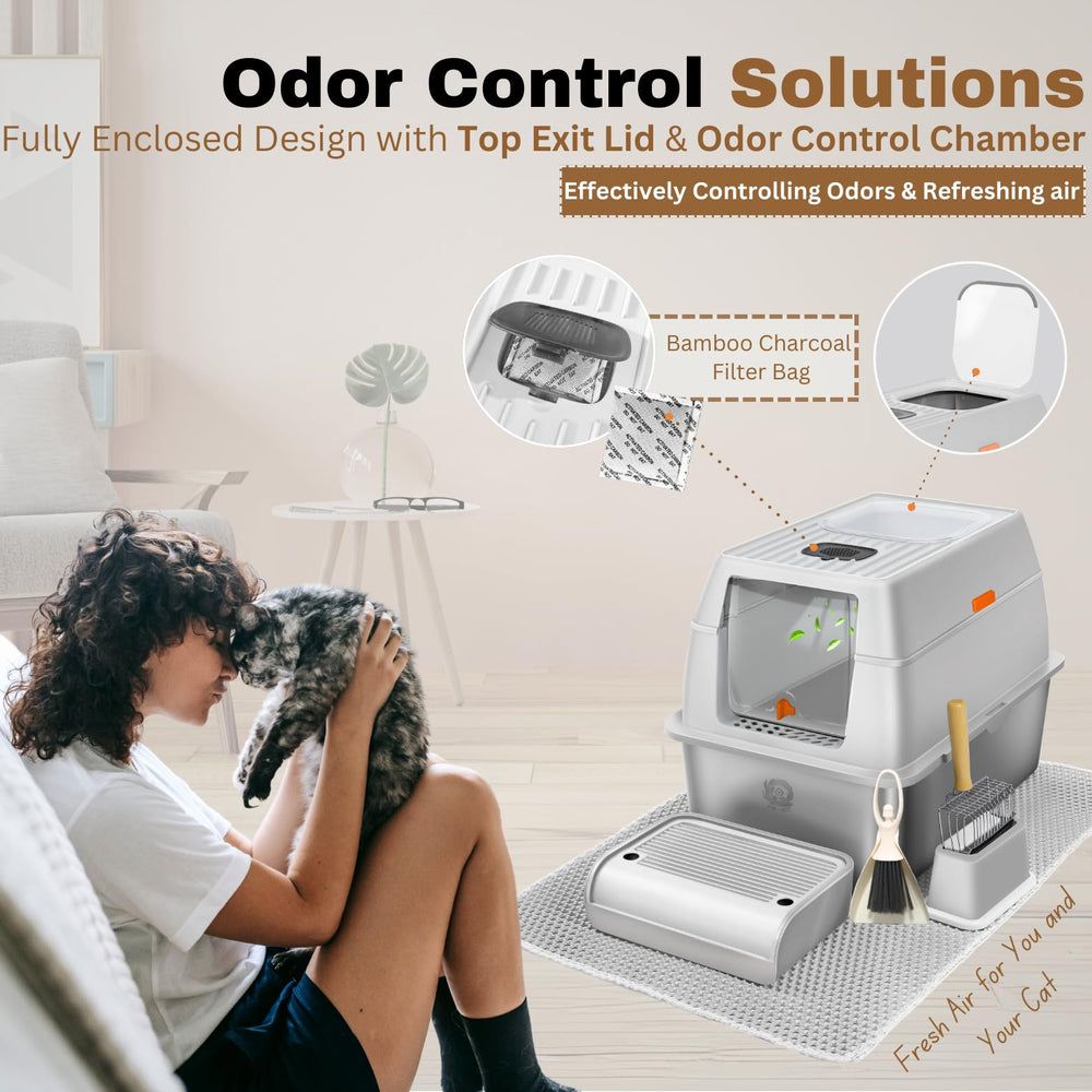 PINENEST bamboo charcoal filter bags help neutralize odors