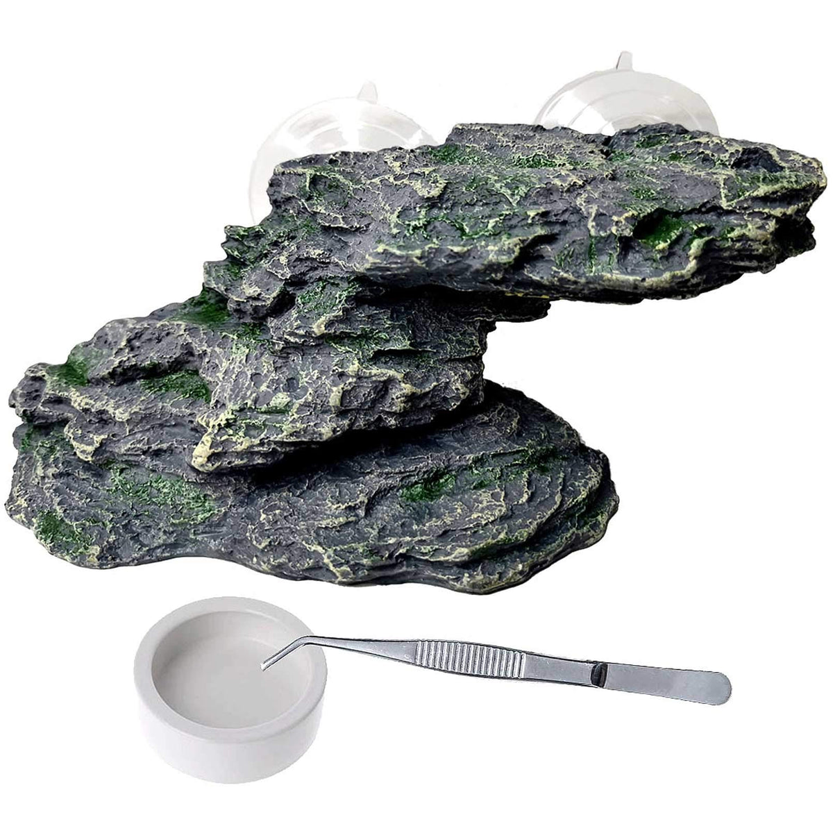 PINVNBY basking platform turtle dock for safe basking and easy cleaning in aquariums.