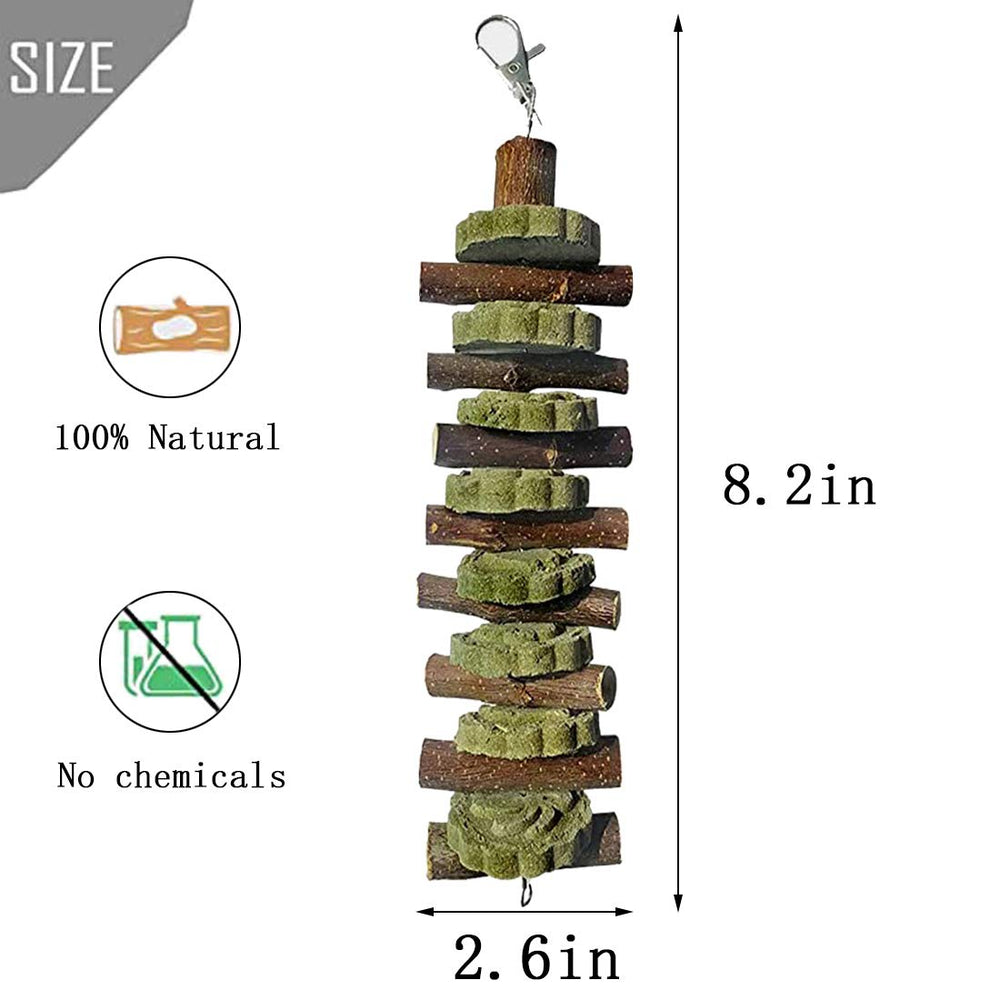 PINVNBY Bunny chew toy small-pets-grooming-enjoyment supports engagement for multiple small pets.