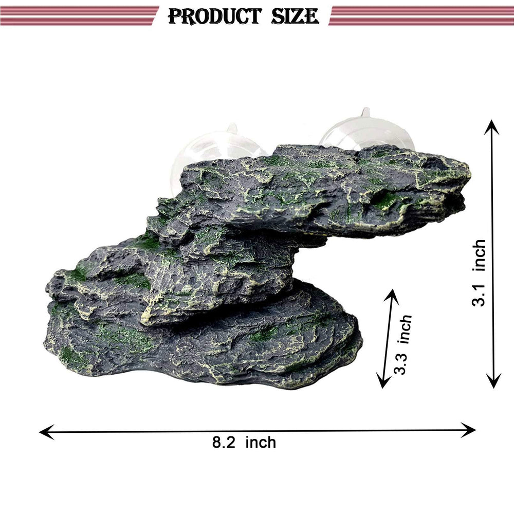 PINVNBY floating ledge aquarium provides sun exposure and enrichment for reptiles.