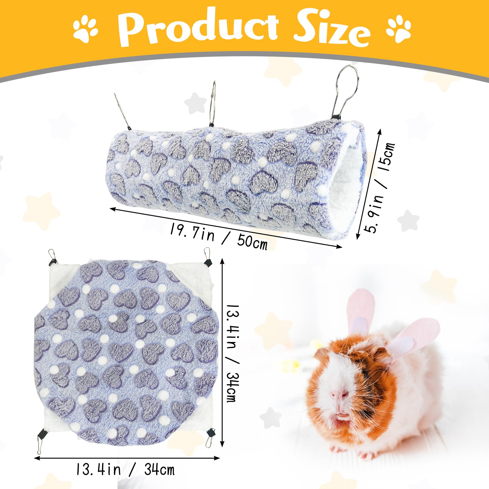 PINVNBY hammock tunnel rest area image shows private hiding space for rodents.