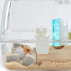 PINVNBY lava blocks hamster chewing action demonstrates safe gnawing