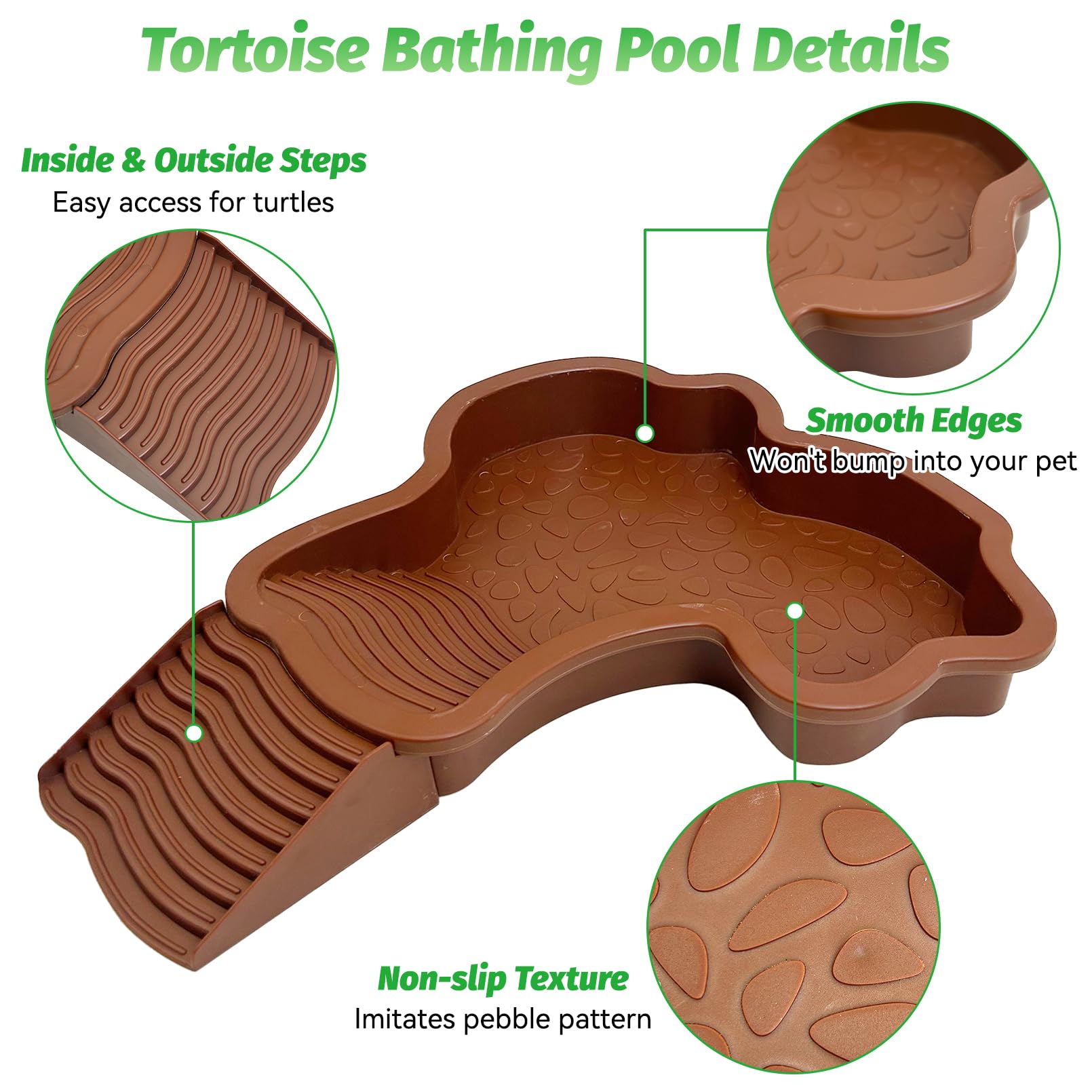 PINVNBY leaf-shaped food dish large for spill-free feeding