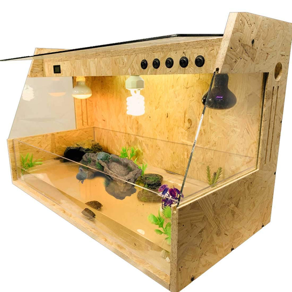 PINVNBY multispecies enrichment setup suitable for lizards and turtles