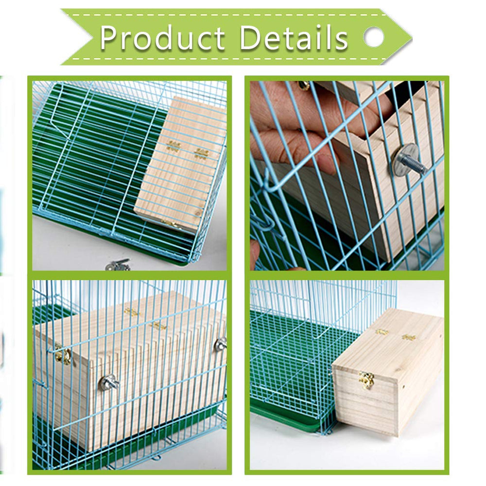 PINVNBY parakeet nesting box size S profile