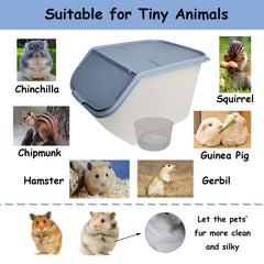 PINVNBY bath box removable-top-bottom design reduces sand leakage and dirt.