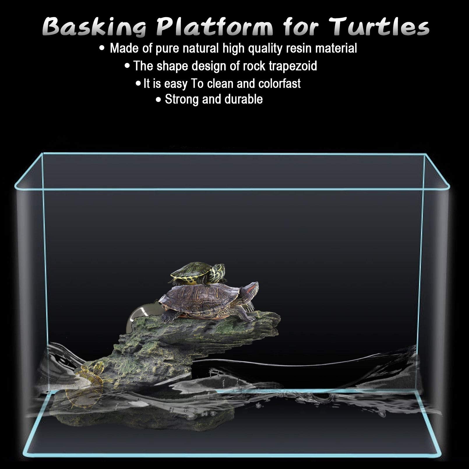 PINVNBY suction cups turtle dock secure attachment keeps platform steady.