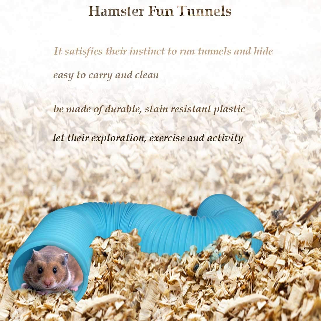 PINVNBY two-tunnels pack blue demonstrates value and layout versatility for cages.