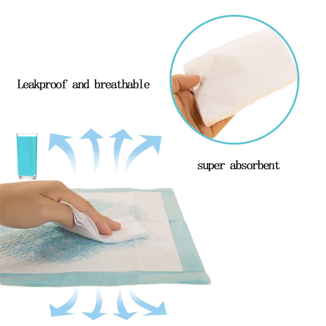 PINVNBY waterproof border pad demonstrates overflow prevention and cleaner surroundings