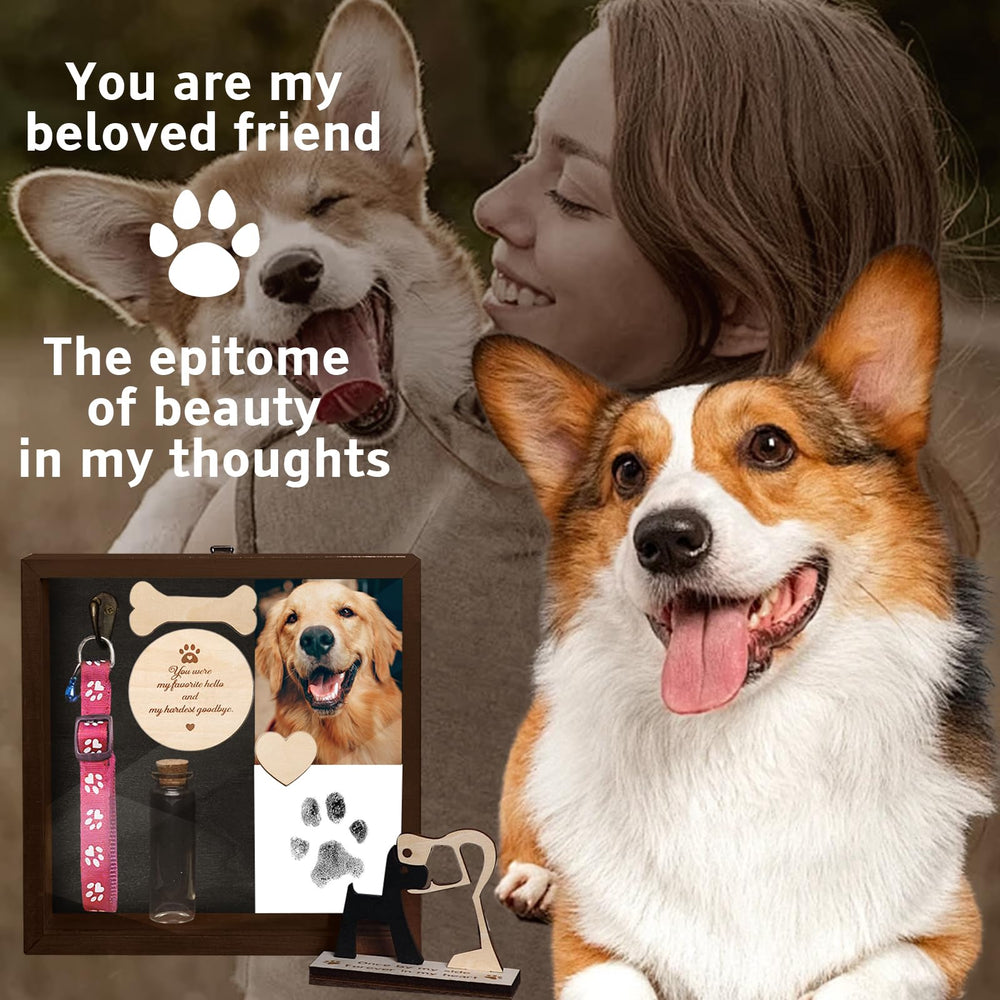 PIPIONE paw print kit captures a cherished paw impression for remembrance.