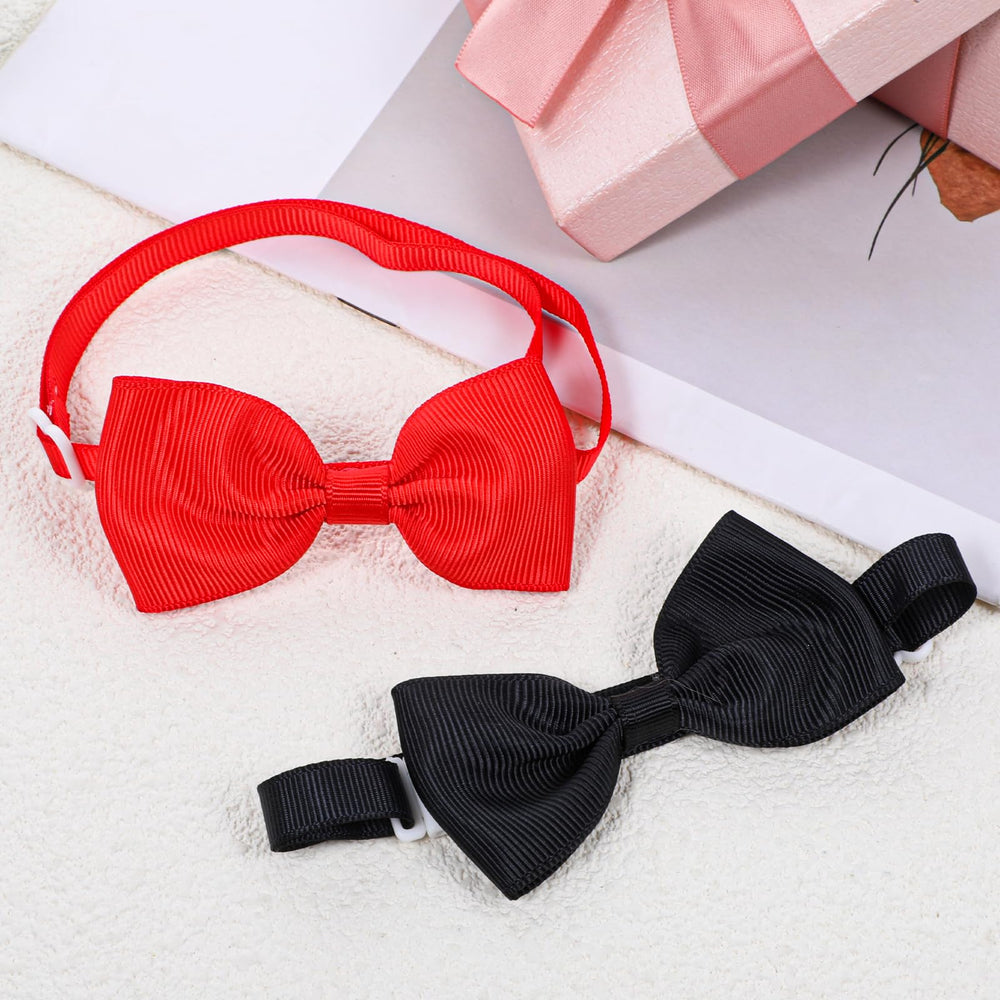 Piriuuo dog bow tie showcased at a wedding or party moment