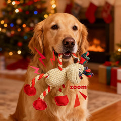 PIRTA premium corduroy dog toy highlights durable materials for daily fun.