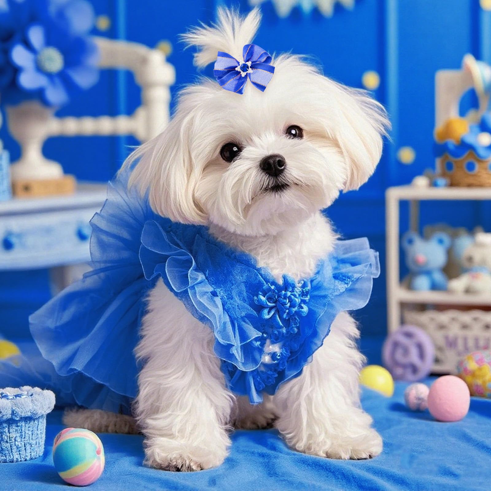 Pistha dog bows are great for parties and photo shoots