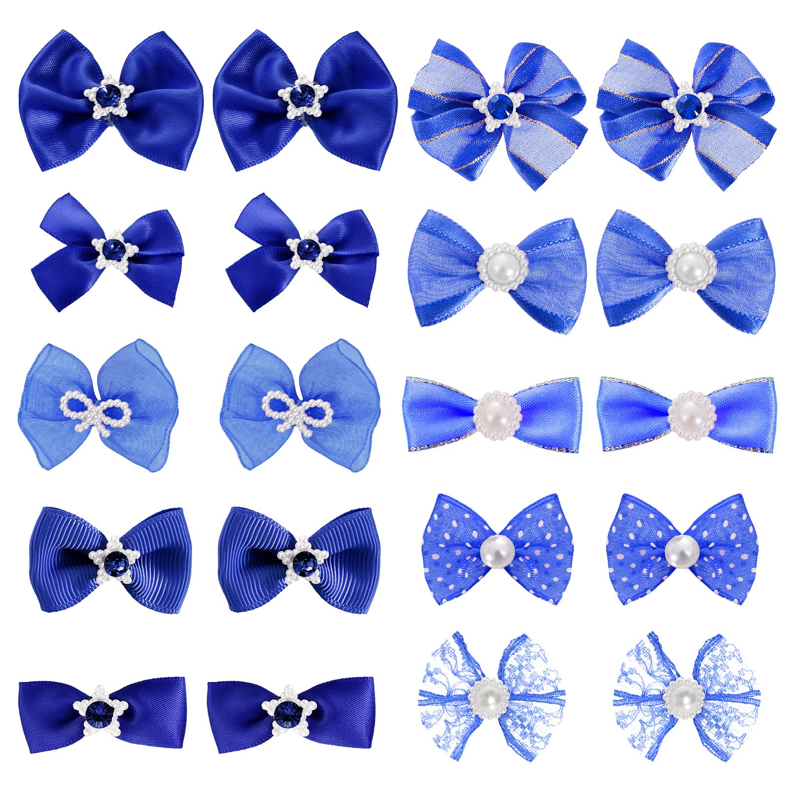 Pistha 20-piece puppy bows packaging ready for gifting