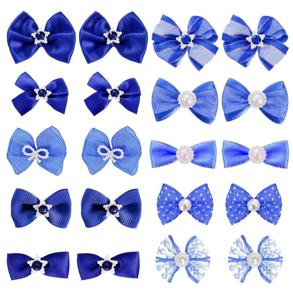 Pistha 20-piece puppy bows packaging ready for gifting