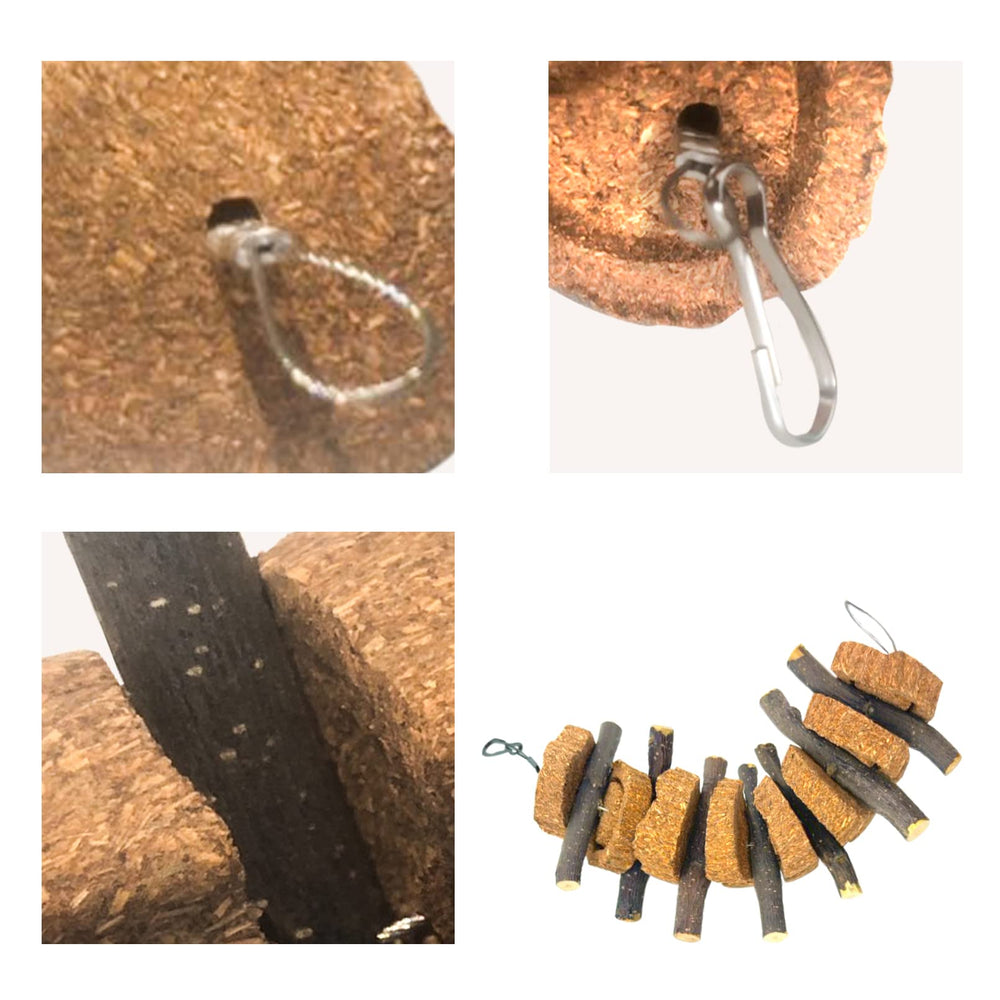 PINVNBY alfalfa-protein chews supply fiber and protein during play.