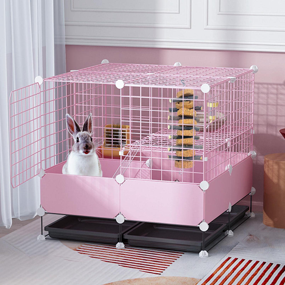 PINVNBY rabbit chew toy with carrot love cakes promotes engaging chewing and mood-boosting activity.