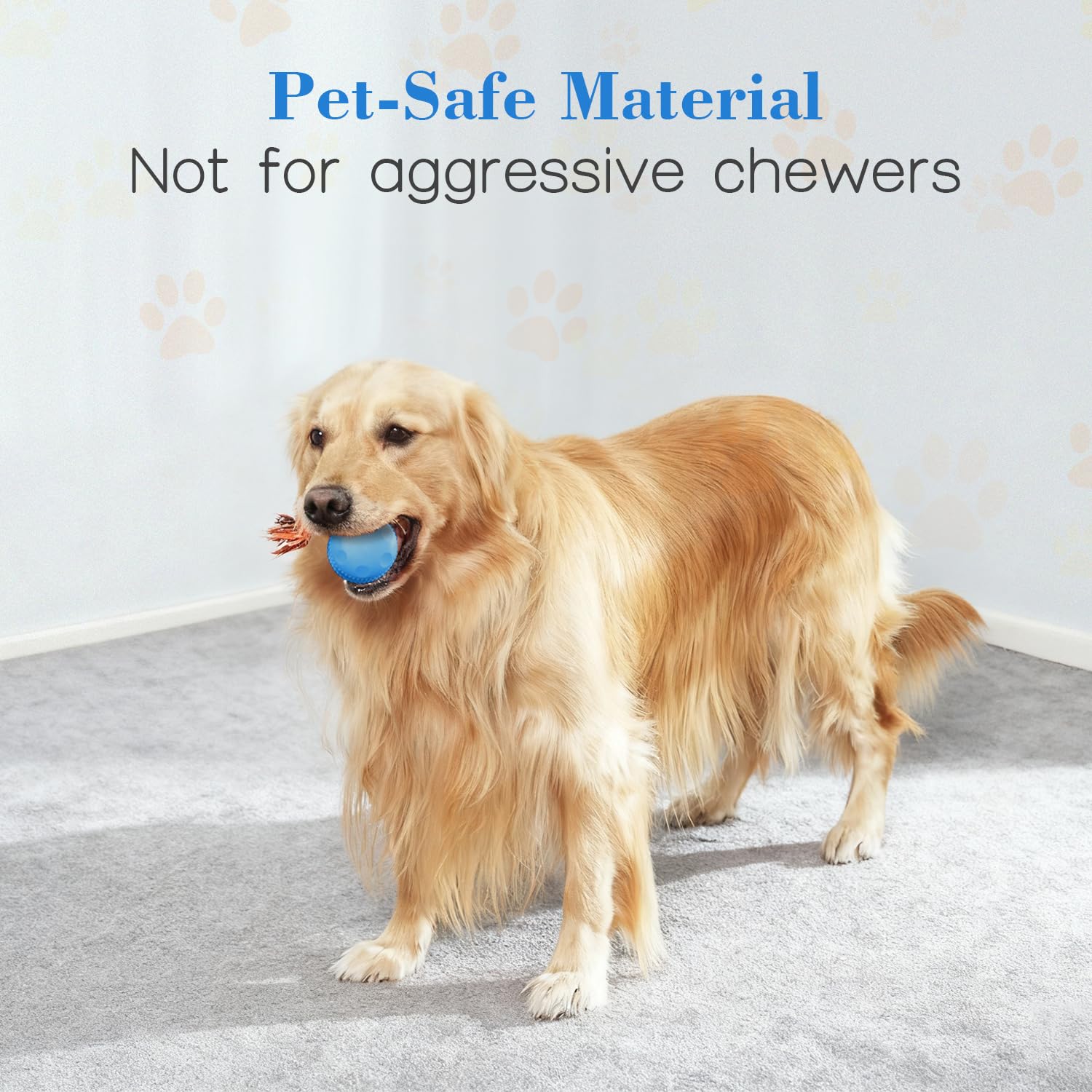 PJC Interactive Dog Toy dual-speed settings adapt to a dog's energy and size.
