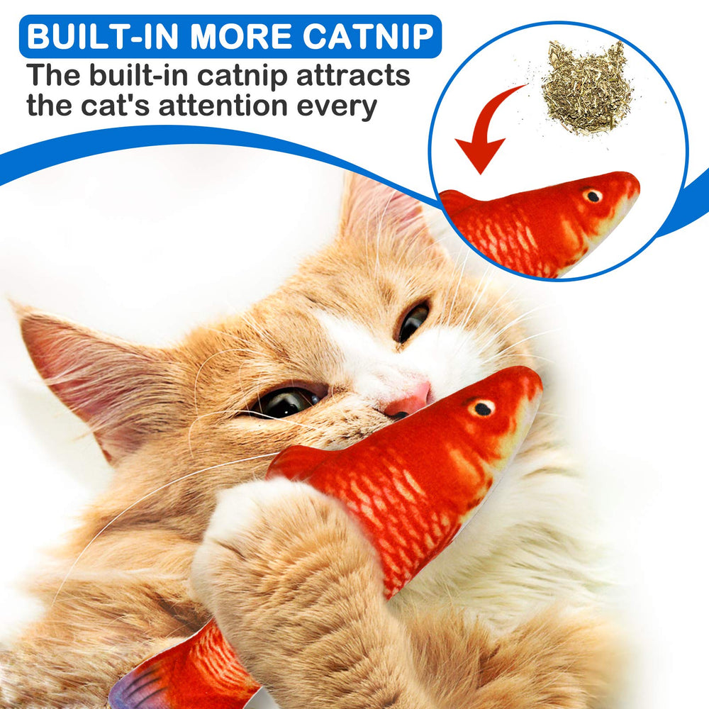 PJLJY double-seam durable cat chew toy for long-lasting use.